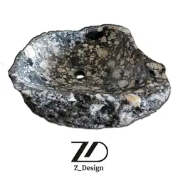 روشویی سنگی رودخانه ای کد 30