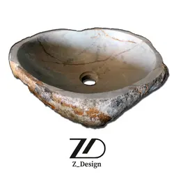 روشویی سنگی رودخانه ای کد 32
