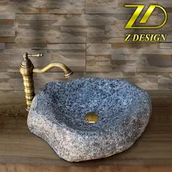 روشویی سنگی رودخانه ای کد 41