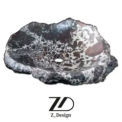 روشویی سنگی رودخانه ای کد 29