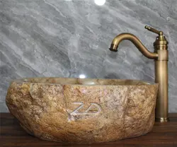 روشویی سنگی رود خانه ای