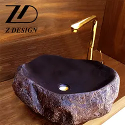 روشویی سنگی رودخانه ای کد 04