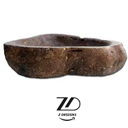 روشویی سنگی رودخانه ای کد 58