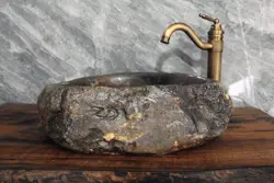 روشویی سنگی رودخانه ای
