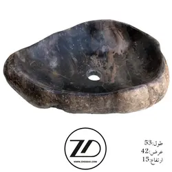 روشویی سنگی رودخانه ای کد 77