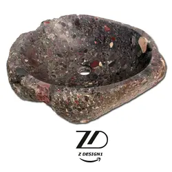 روشویی سنگی رودخانه ای کد41