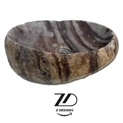 روشویی سنگی رودخانه ای کد36