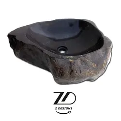 روشویی سنگی رودخانه ای کد 60