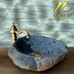 روشویی سنگی رودخانه ای کد 27