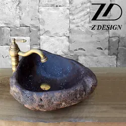 روشویی سنگی رودخانه ای کد 08