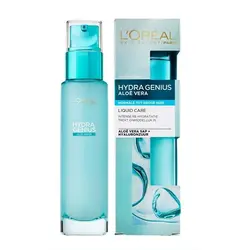 سرم لورال آب آلوئه ورا آبرسان پوست نرمال و خشک فرانسوی HYDRA GENIUS Daily Liquid Care Normal/Dry Skin