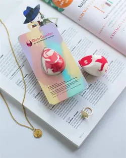 اسفنج آرایشی مدل ابرو بادی گلوریا ا Gloria Marble Makeup Sponge