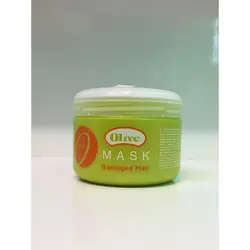 ماسک موی تقویتی الیو OLIVE مخصوص موهای آسیب دیده 500میل لیتر