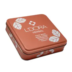 ماسک پودری اسپیرولینا آب رسان لدورا هربال ۶ عددی L'DORA HERBAL Spirulina Hydrating Powder Mask, 6 PCS