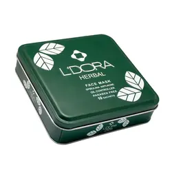 ماسک پودری اسپیرولینا ضدجوش لدورا هربال 10عددی L'DORA HERBAL Spirulina Anti-Acne Powder Mask, 10 PCS