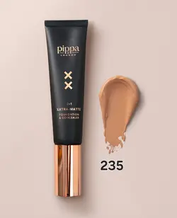 کرم پودر و کانسیلر اکسترا مت پیپا لندن مدل 235