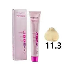 رنگ مو آی ان جی سری فوق روشن کننده ها شماره 11.3 رنگ بلوند فوق پلاتینی طلایی