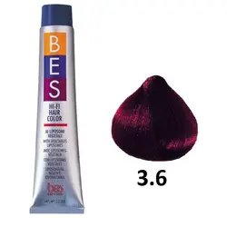 رنگ مو بس سری Deep Red مدل Deep Red Dark Brown شماره 3.6