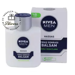 لوسیون افترشیو نیوا مدل HASSAS BALSAM حجم 100 میلی لیتر