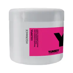 ماسک موي يانسي مدل ترميم کننده و محافظ رنگ مو حجم 500 ميلي ليتر