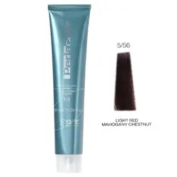 رنگ مو پرلاکالر اویستر فندقی ماهاگونی قرمز روشن شماره ۵/۵۶ -Oyster Perla Color Hair Color Num 5/56