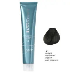 رنگ مو پرلاکالر اویستر واریاسیون فندقی زیتونی متوسط شماره ۴/۱۱ -Oyster Perla Color Hair Color Num 4/11