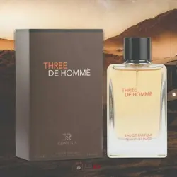 ادکلن مردانه روونا Rovena Three De Homme حجم 100 میل 