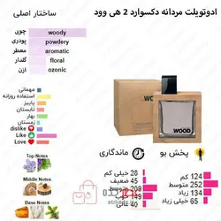 اسمارت کالکشن 354 وود قهوه ای 100 میل