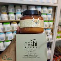 ماسک مو داخل حمام ناشی آرگان حجم 500 گرم