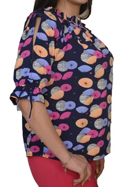 بلوز یقه قایقی YMR