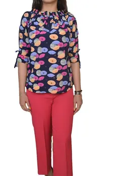 بلوز یقه قایقی YMR