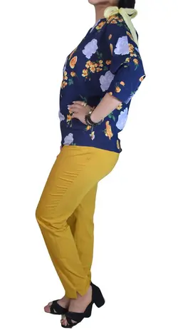 شومیز سورمه ای