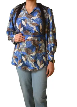 شومیز ۲۲۸۰ آبی