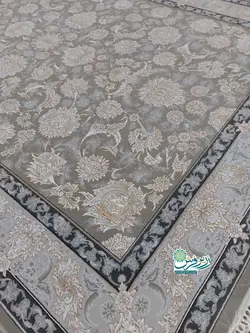 فرش ماشینی 700 شانه طرح بهار فیلی رنگ