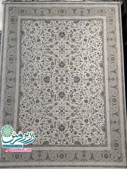 فرش ماشینی 1200 شانه برجسته طرح اسلیمی