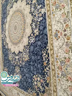 فرش ماشینی 1200 شانه برجسته طرح رایحه