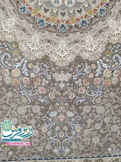 فرش ماشینی 1200 شانه برجسته طرح رایحه