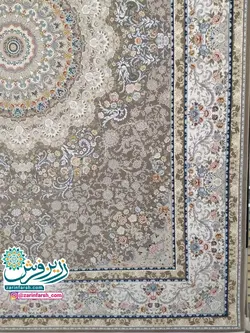 فرش ماشینی 1200 شانه برجسته طرح رایحه