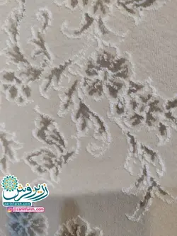 فرش ماشینی 1200 شانه برجسته طرح رایحه