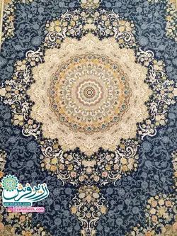 فرش ماشینی 1200 شانه برجسته طرح رایحه