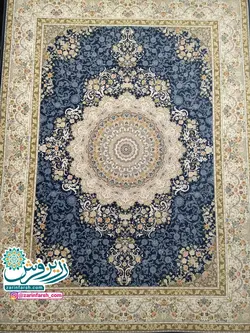 فرش ماشینی 1200 شانه برجسته طرح رایحه