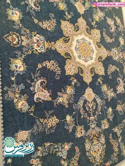 فرش ماشینی 700 شانه گل برجسته طرح پگاه
