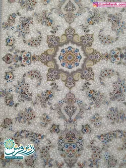 فرش ماشینی 700 شانه گل برجسته طرح پگاه