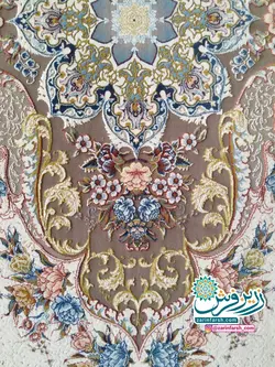 فرش ماشینی 700 شانه گل برجسته طرح خزان