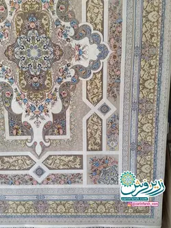 فرش ماشینی 700 شانه گل برجسته طرح خزان