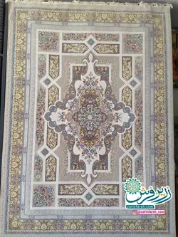 فرش ماشینی 700 شانه گل برجسته طرح خزان