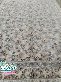 فرش ماشینی 1200 شانه گل برجسته طرح 1044