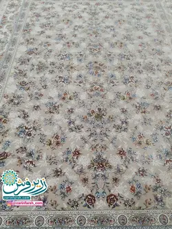 فرش ماشینی 1200 شانه گل برجسته طرح 1044