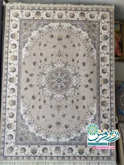 فرش ماشینی 700 شانه برجسته طرح نایین