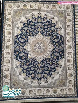 فرش ماشینی 700 شانه برجسته طرح نایین